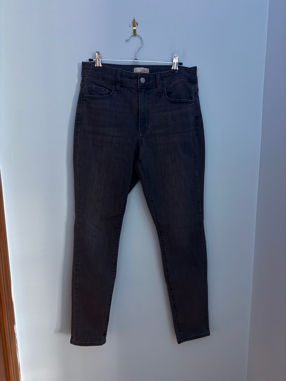 Women's Grey High-Rise Skinny Jeans